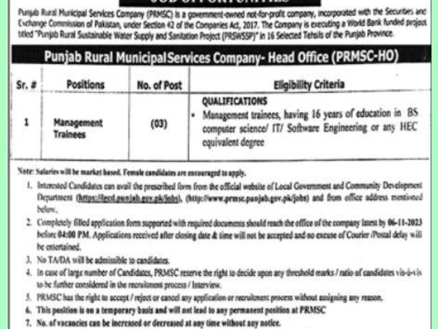 Management-Trainee-Jobs-At-PRMSC-Punjab