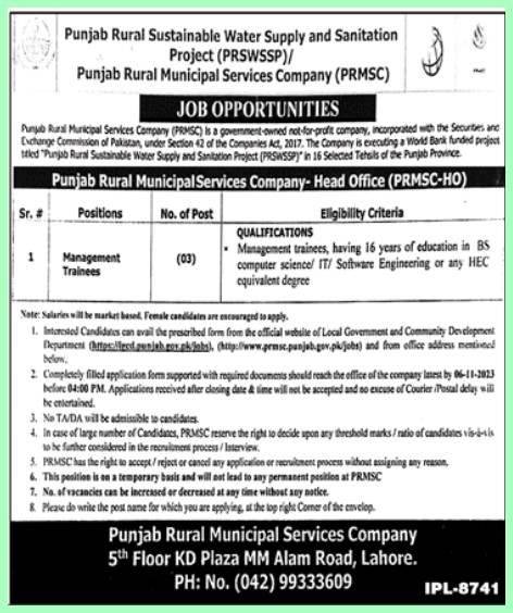 Management-Trainee-Jobs-At-PRMSC-Punjab