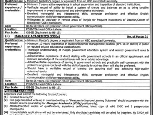 Manager-Jobs-In-Punjab-Danish-School