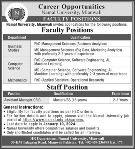 NUML-University-Jobs-{Mianwali-Campus}